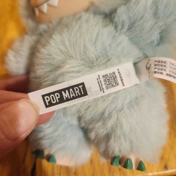 Pop Mart Labubu Big Into Energy Green Serenity Plush The Monsters Authentic - Picture 5 of 9